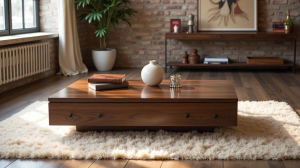 La table basse en chêne : alliez style et fonctionnalité